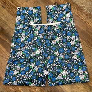 Tory Sport Floral Print Straight Leg Pants Size 6